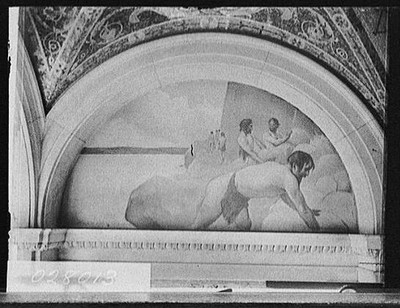 Photo:Cairn,monuments,memorial,mural,libraries,Washington DC,John White