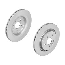 f.becker Bremsscheiben belüftet Hinten Rechts Links für VOLVO V60 I V70 III S80 