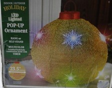 Outdoor Christmas Ornaments LED Lighted Pop-U...