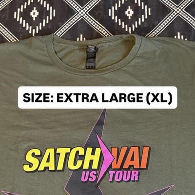 JOE SATRIANI STEVE VAI Satch/Vai Tour 2024 Licensed Concert T
