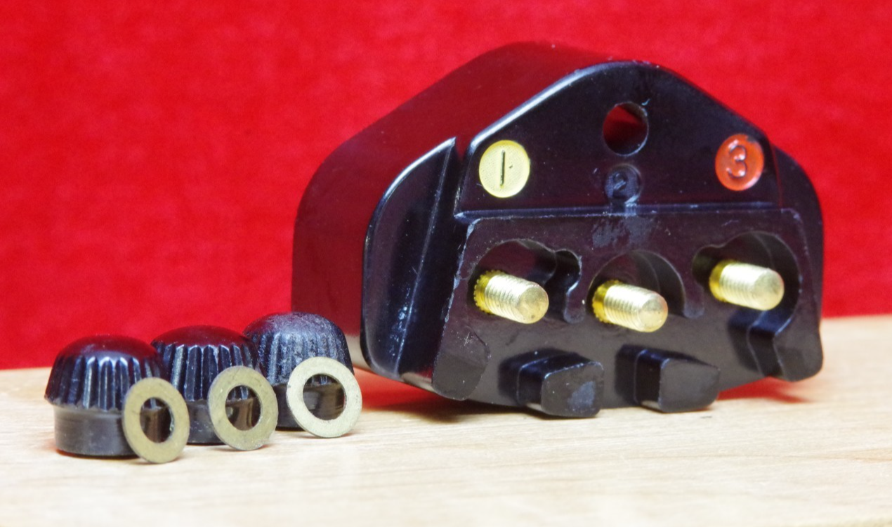 Original SINGER FEATHERWEIGHT 221 222K 3-PIN TERMINAL PLUG BLOCK ...
