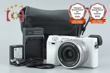 Sony Alpha  6000 ILCE-6000 White 24.3 MP 16-50 Lens Multiple Languages 