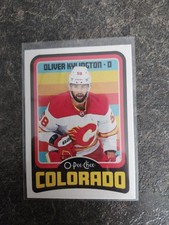 2024-25 O-Pee-Chee Retro Base Oliver Kylington Card# 12