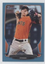 2013 Bowman Blue Border 56/500 Tim Lincecum #35 0f8
