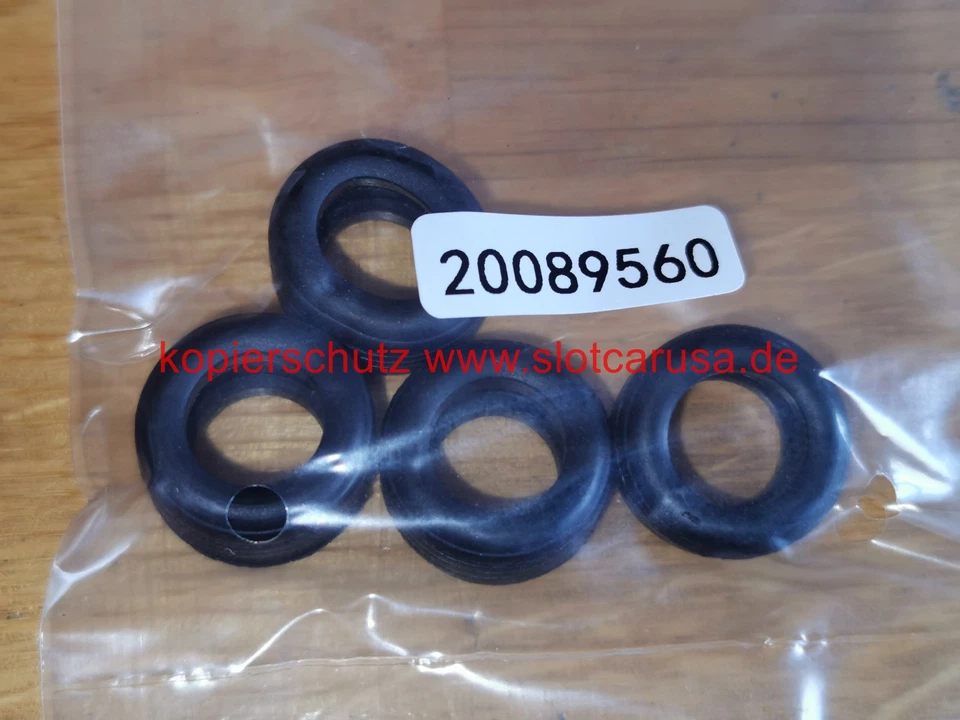 CARRERA TOYS GMBH Carrera 20089560 Ersatzreifen für Evolution Digital 132 F1 2007 Livery 2008