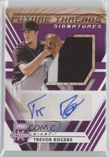 2020 Panini Elite Extra Edition Purple 3/25 Trevor Rogers #FTS-TR Auto 4z8