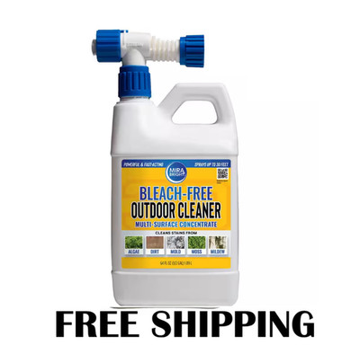 Outdoor Cleaner multi superface Concentrate  Bleach-Free Shipping - 64FlOz