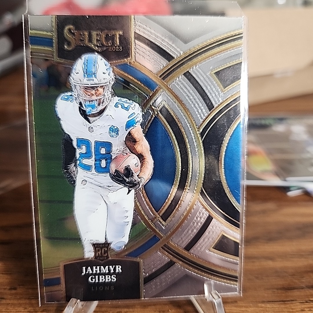 2023 Panini Select - Premier Level Jahmyr Gibbs #198 (RC)