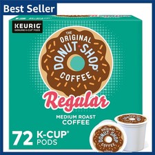Regular Keurig Single-Serve K-Cup Pods, Medium Roast Coffee, 72 Count