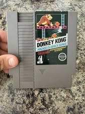 Donkey Kong Arcade Classics Series Nintendo NES- 5 Screw- Cartridge Only- Tested