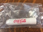 Vintage Coca-Cola Coke Plastic Keychain Pill Cash Holder Screw-top Advertising