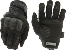 Mechanix Wear M-Pact 3 Tactical Work Gloves - Touchscreen, Synthetic, Black, Med
