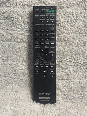 Original Sony RM-AAU130 AV SYSTEM Remote Control Genuine STR-DH130