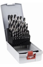 Bosch Metallspiralbohrer-HSS-Set PointTeQ, DIN 338, 25-teilige ProBox
