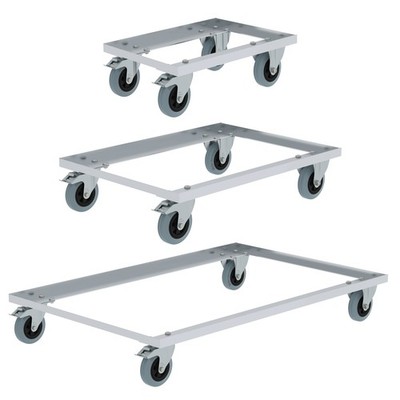 MUNK Untersetzwagen passend zu Aluminium-Transportkisten