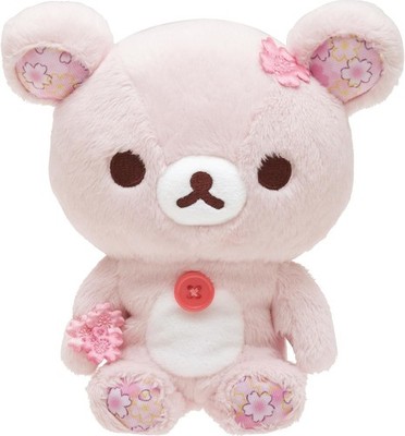 San-X Korilakkuma Sakura Plüschpuppe Kirschblüte Stofftier MV22701 Neu Japan