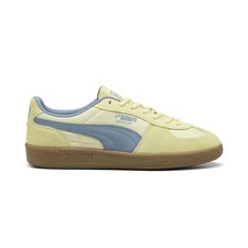 PUMA Palermo Pop Lace Up Mens Yellow Sneakers Casual Shoes 40325702