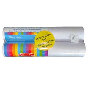 NEW Melissa & Doug Tabletop Easel Paper Roll 12 Inch X 75’ Art Essentials 2 Pack