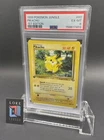 1999 Pokemon Jungle #60 PIKACHU - 1ST EDITION PSA 6 EX-MT