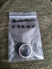Genuine Handcrafted United States Quarter Coin Ring, Size 5.5 ...