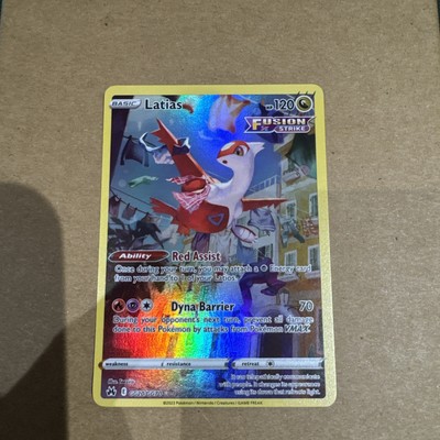 Pokémon TCG Latias GG20/GG70 Crown Zenith: Galarian Gallery Holo Karte