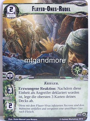 Warhammer 40000 Conquest LCG - Flayed-Ones-Rudel  #013 - Legionen der Toten