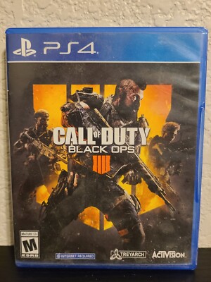 Call of Duty Black Ops IIII 4 Sony Playstation 4 PS4 Video Game 2018  Tested 