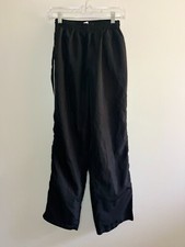 Black Athletic Track Pants Women's Size Medium