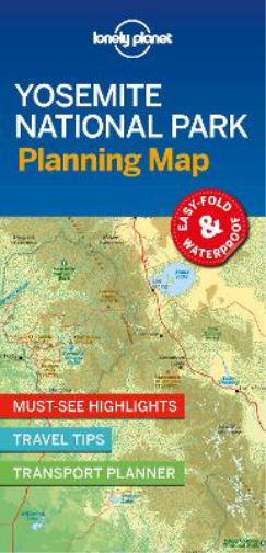 Lonely Planet Yosemite National Park Planning Map (Map) Map