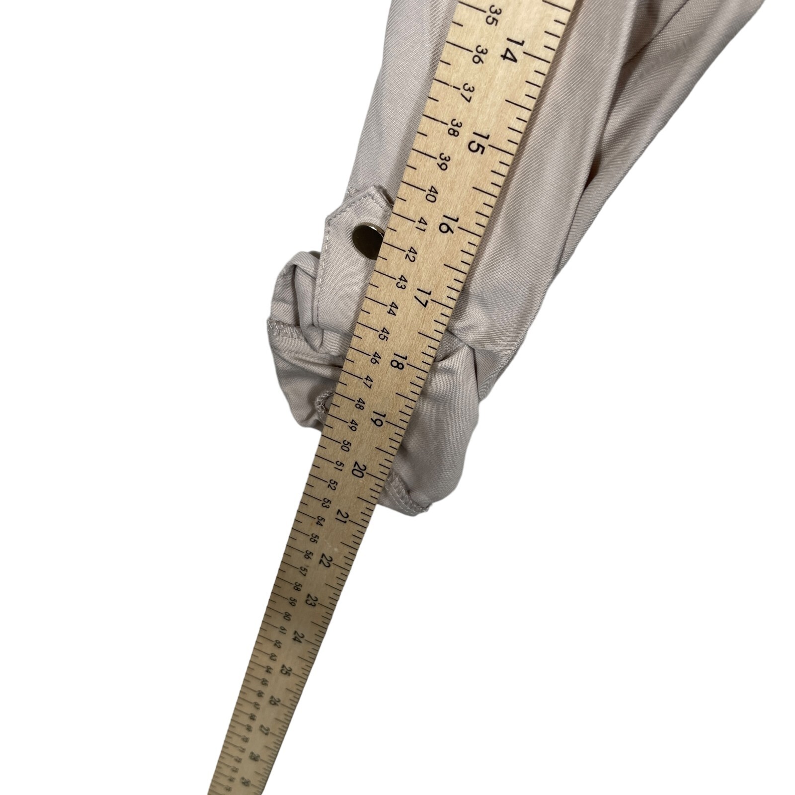 Zara Basic Utility Jacket Womens Small Taupe Beig… - image 13