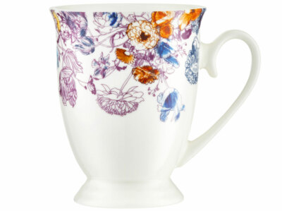 Becher Diana Blumen violet 300 ml AMBITION