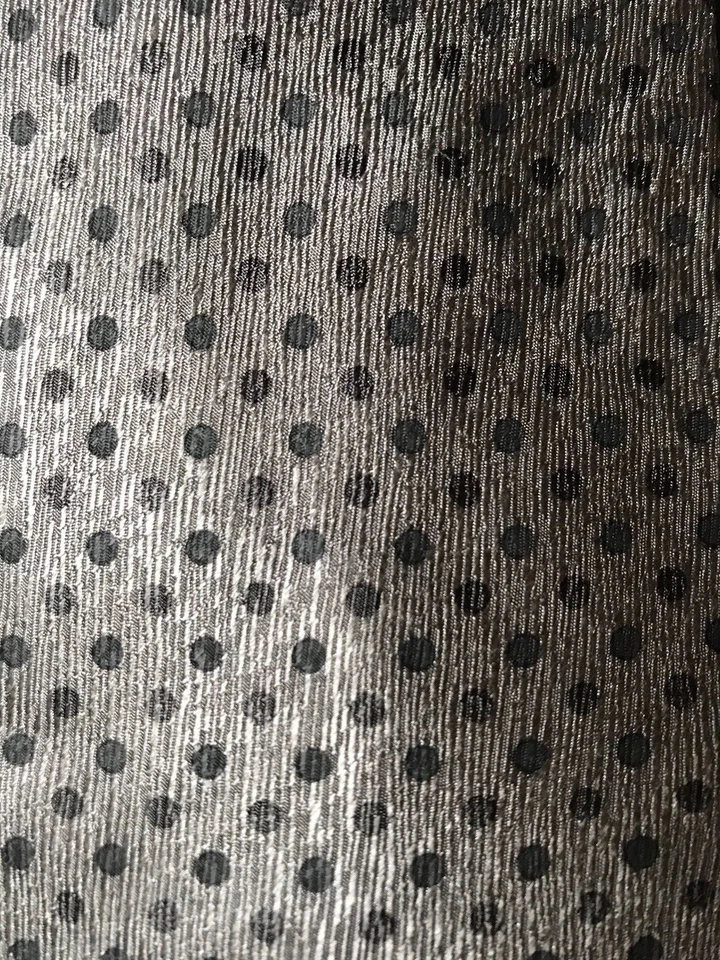 Puritan Men's Necktie-Tie-Fashion Accessory-100% Silk-Brown Gold-Polka Dot-USA - Image 4 of 4