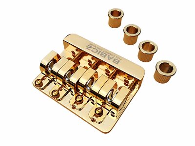 Babicz FCH 4 String Bass Bridge String Through - Gold