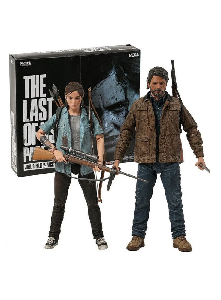 NECA The Last of US 2 Pack of Two 7” Scale Action Figures – Ultimate 2 Pack  Joel & Ellie