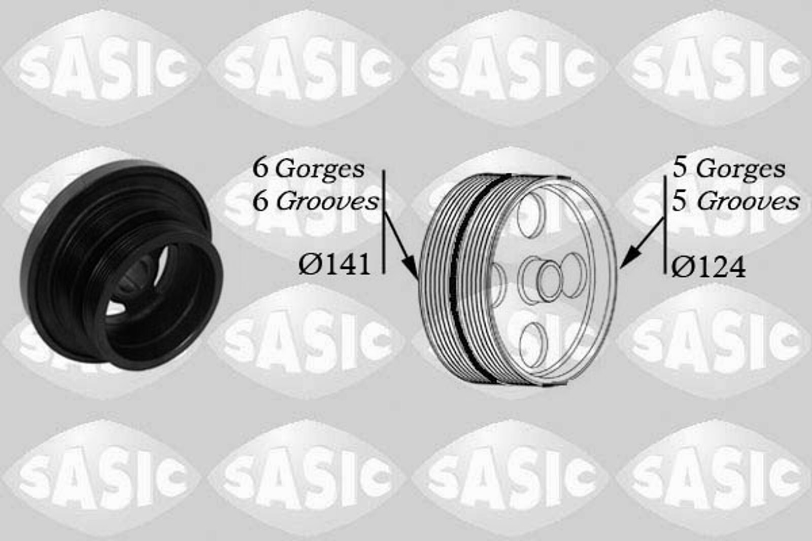 Poulie de vilebrequin BMW E46 E39 X5 - Supprimez les vibrations et bruits moteur
