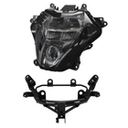 LED Headlight & Stay Fairing Bracket Fit For Suzuki Hayabusa GSX1300R 2022-2024