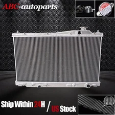 3Row All Aluminum Radiator For HONDA Civic (AT/MT) 1.7L l4 2001-2005 2002 2003