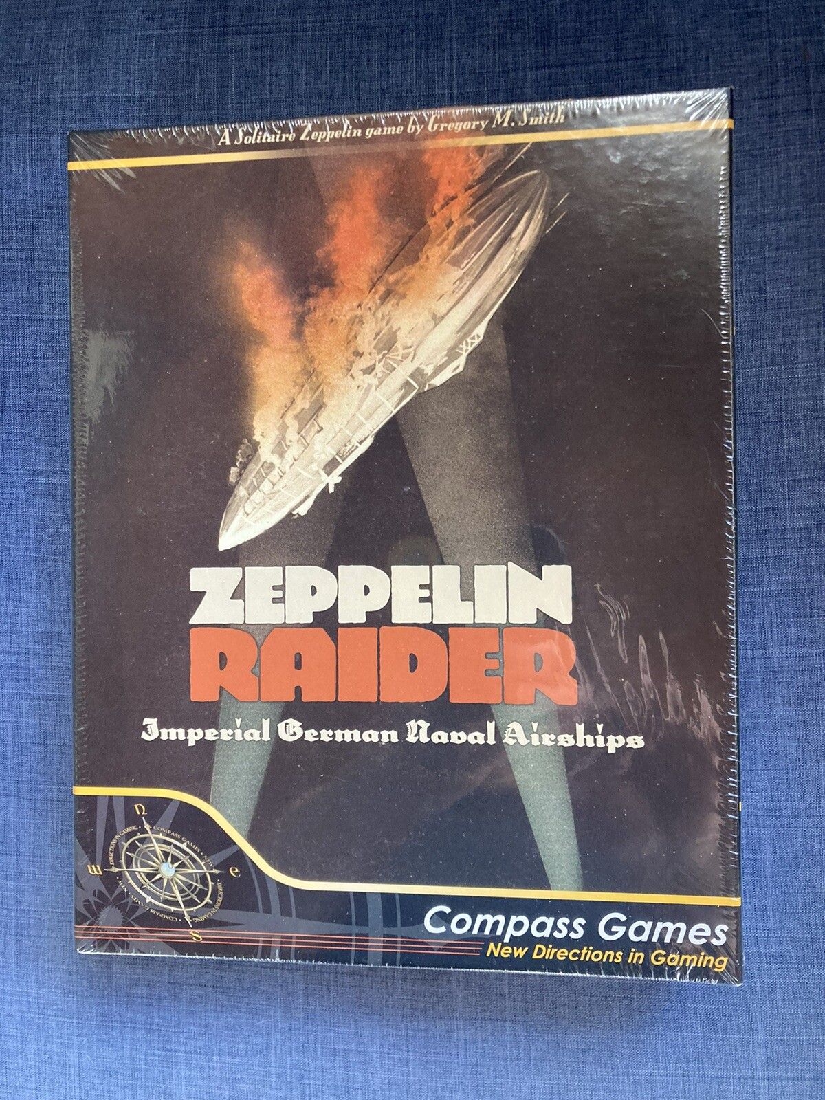 Compass Games Zeppelin Raider Imperial German Naval Airships Board Game