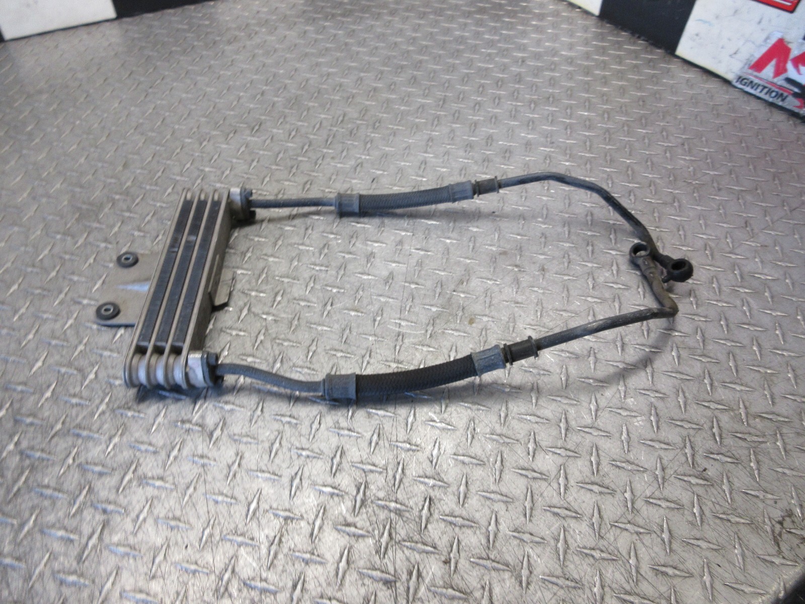 0409 07 2007 gs500 gs 500 f GS500F OIL COOLER LINE LINES 72116 GS500F