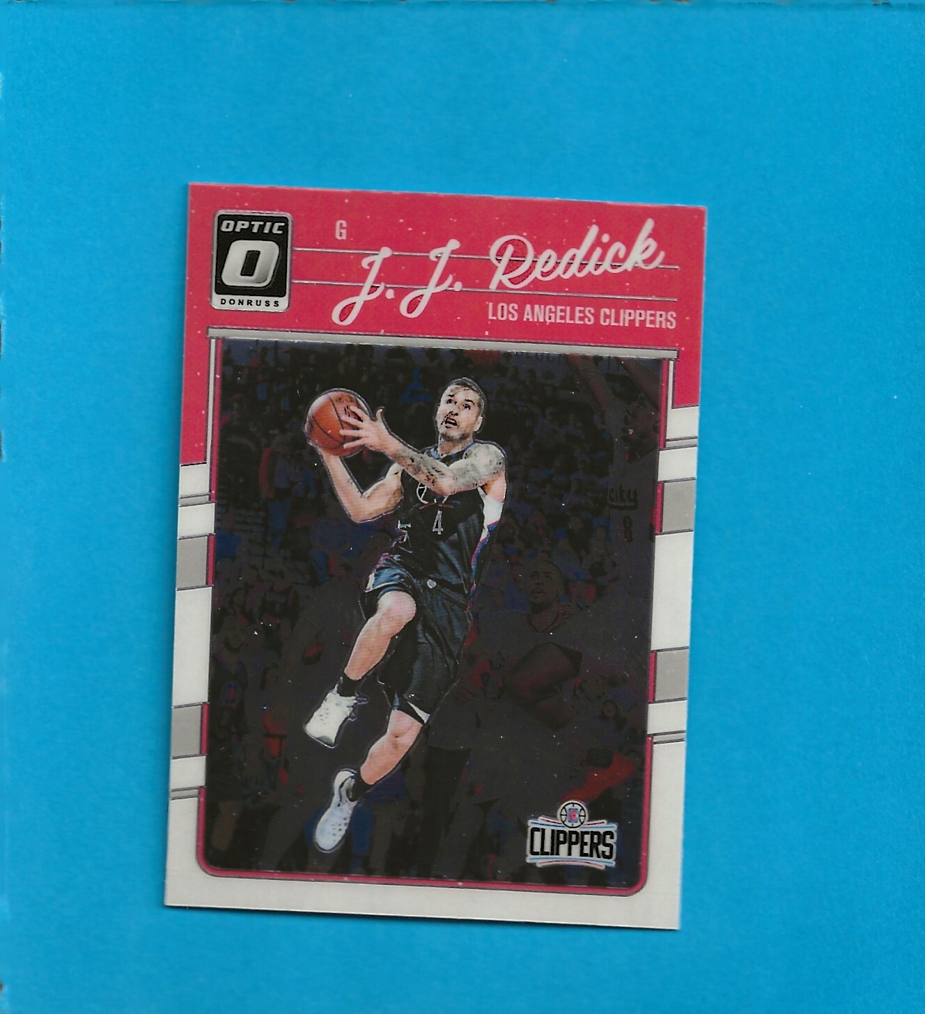 2016-17 Panini Donruss Optic J.J. Redick #29 Los Angeles Clippers