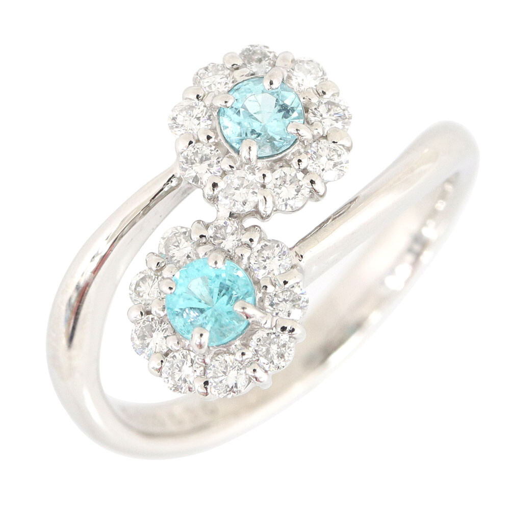 Saku ノーブランド パライバ0.18ct D0.16ct Pt900 Saku様専用 ノーブランド パライバ0.18ct D0.16ct Pt900 - メルカリ