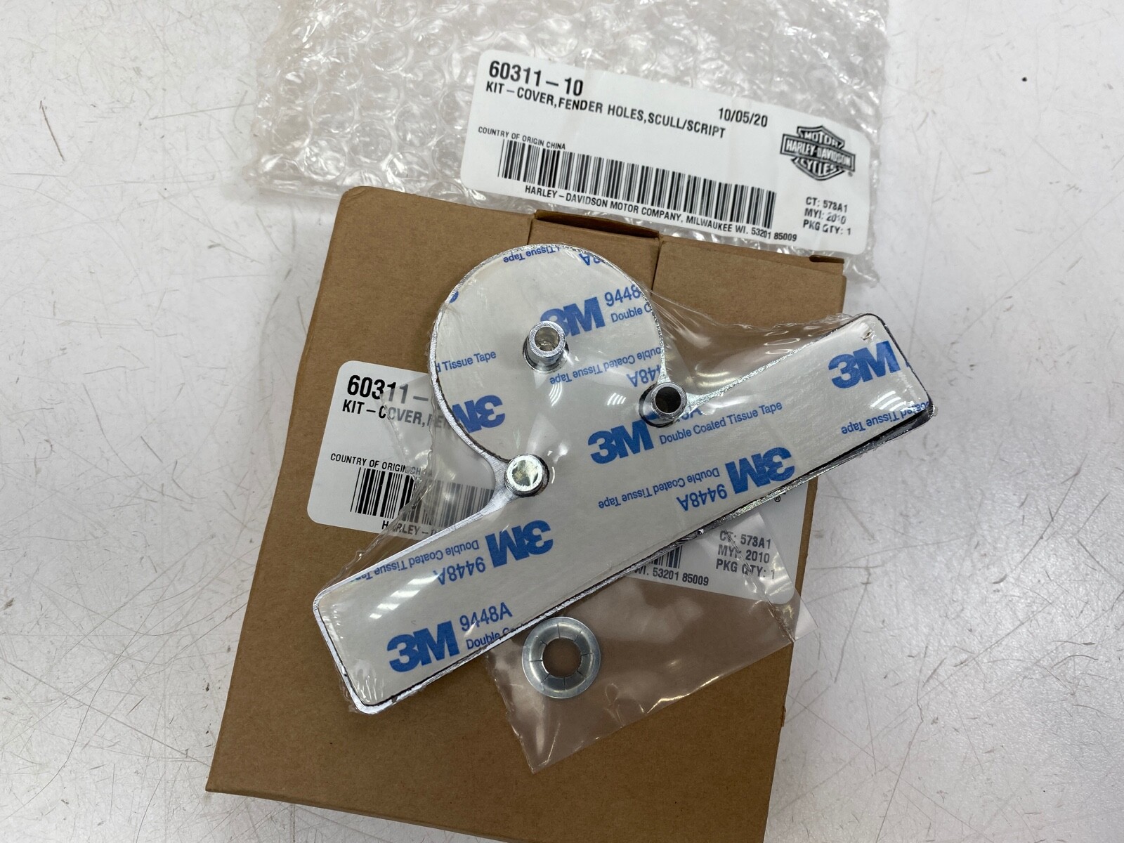 🔥Genuine Harley Davidson OEM New Fender Hole Cover Medallion Emblem🔥 eBay