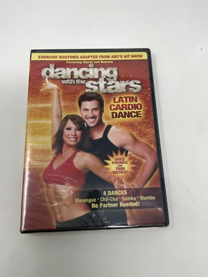 Dancing With The Stars Latin Cardio Dance/Merengue/Cha-Cha/Samba/Mambo(DVD,2008)
