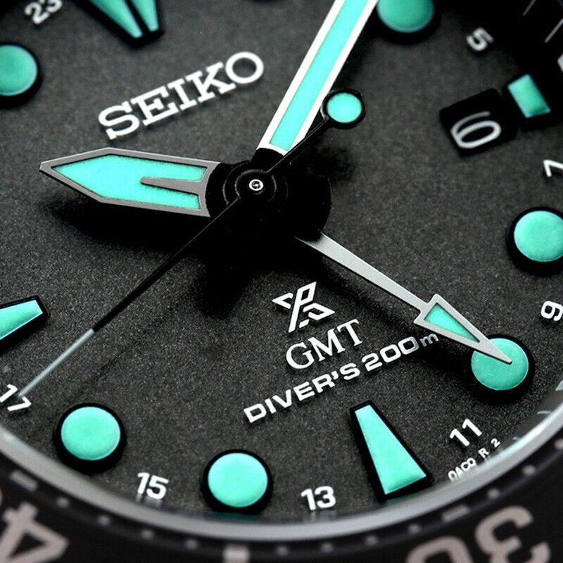 Seiko Prospex SBPK007 The Black Series GMT Scuba Diver Solar Seiko Prospex SBPK007 The Black Series GMT Scuba Diver Solar
