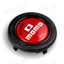 Jdm Red Full Speed Steering Wheel Horn Button Sport Competition Tuning 59mm