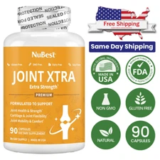 NuBest Joint Xtra – Joint Support, Flexibility & Mobility – 90 Capsules