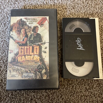 Gold Raiders Betamax BETA  NOT VHS  1984