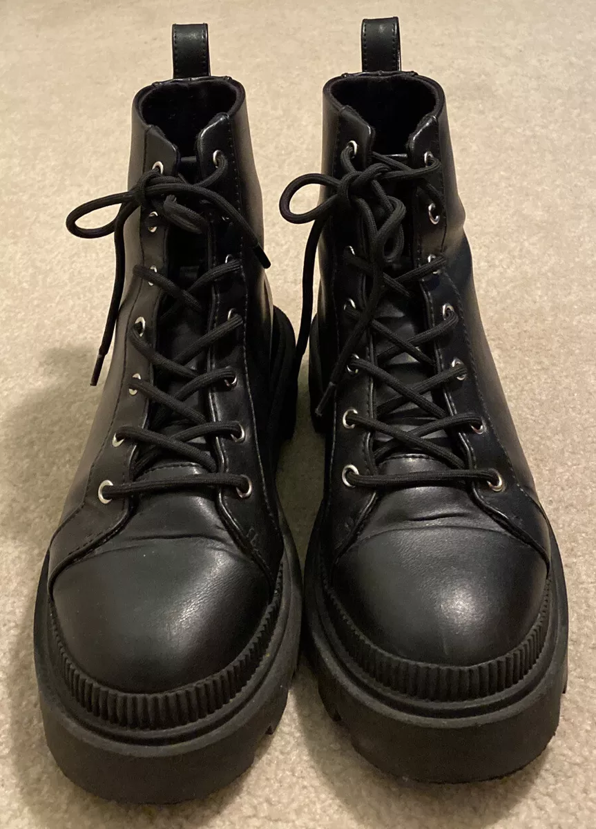 H&m divided platform boots sale