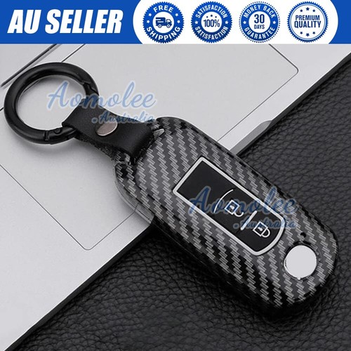 2Button Carbon black Car Remote Key Fob Case Cover For Mazda CX-5 CX-7 CX-9