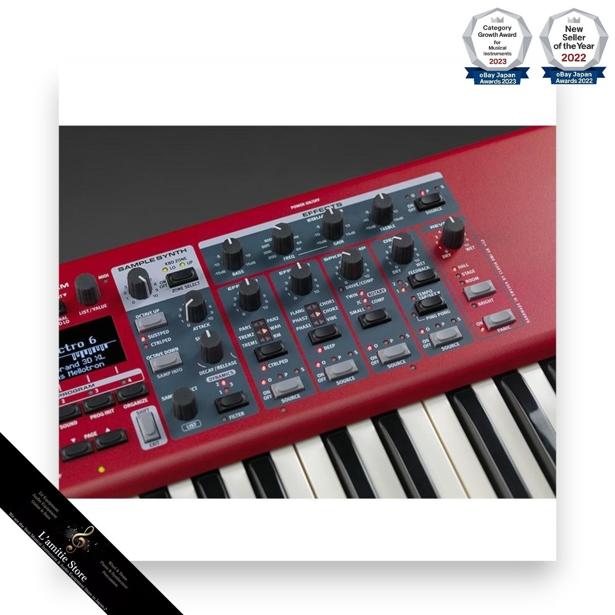 NORD Electro 6 HP 73-Note Hammer Action Stage Piano for sale